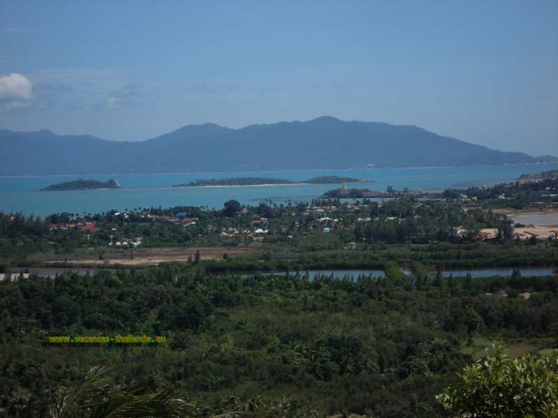 photo 7 location de maison sur koh samui thailande baie de big-Bouddha  pagode.